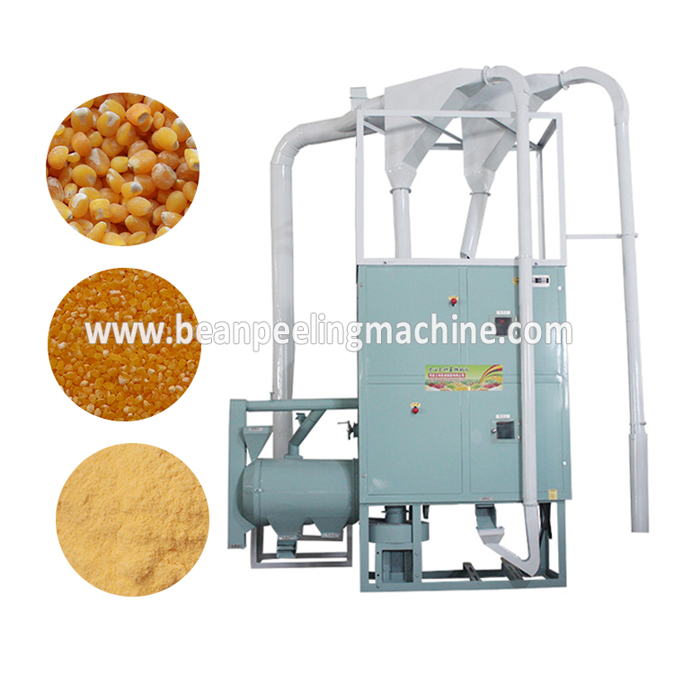 Hot sell large scale corn grits maize flour mill machine Qing Dao